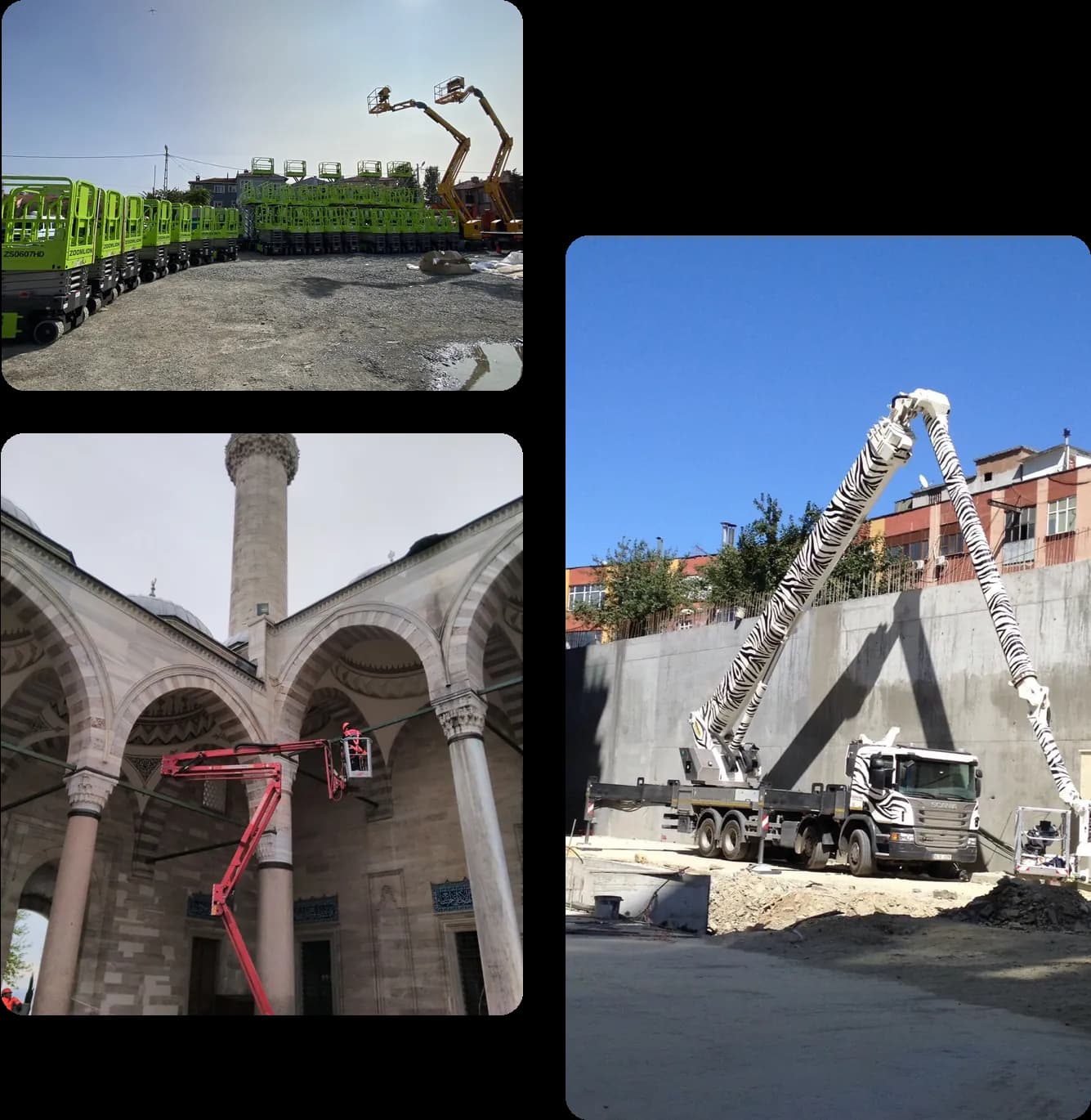 Vinç kiralama - Vinç Burada saha fotoğrafı