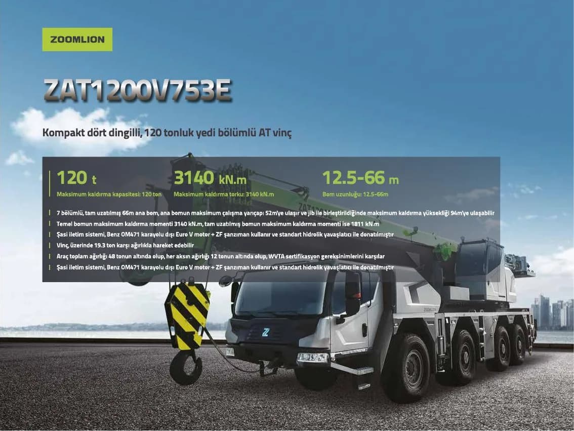 Zoomlion ZAT1200V753E