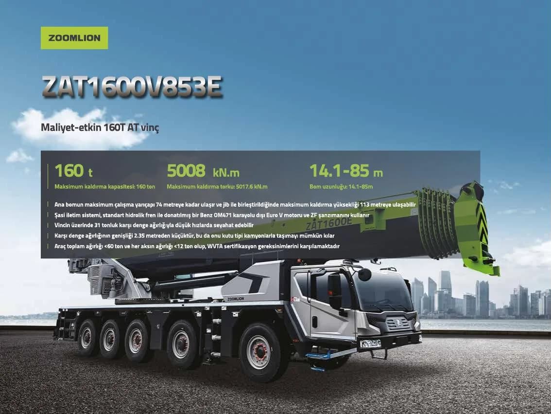 Zoomlion ZAT1600V853E