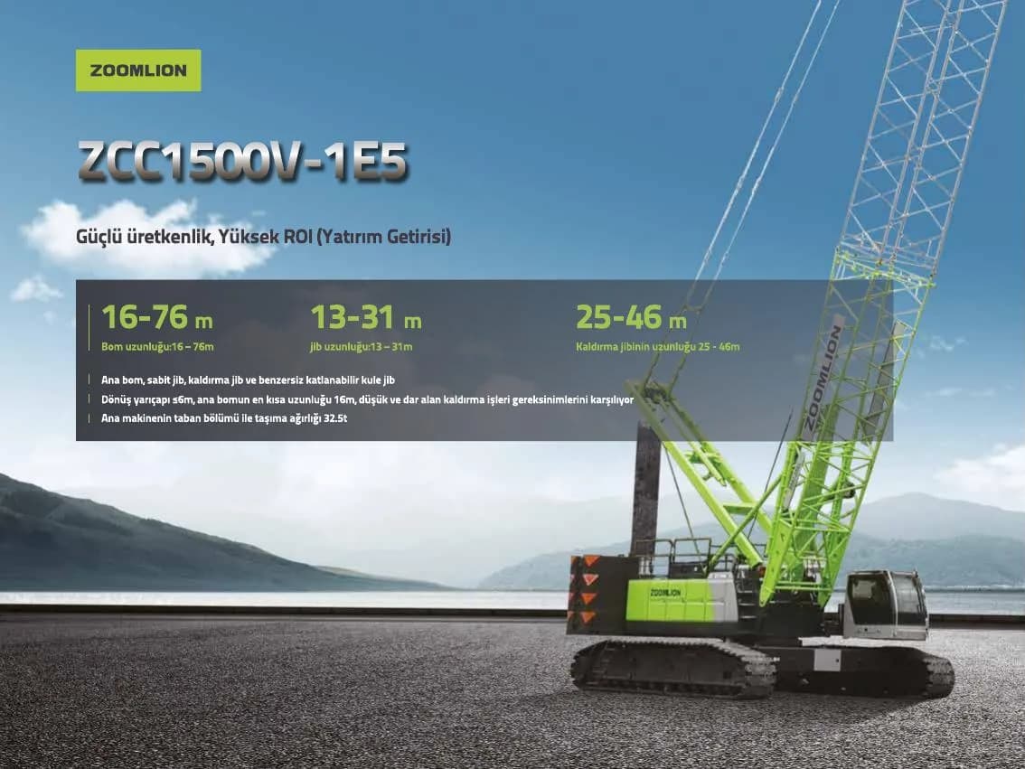 Zoomlion ZCC1500V-1E5