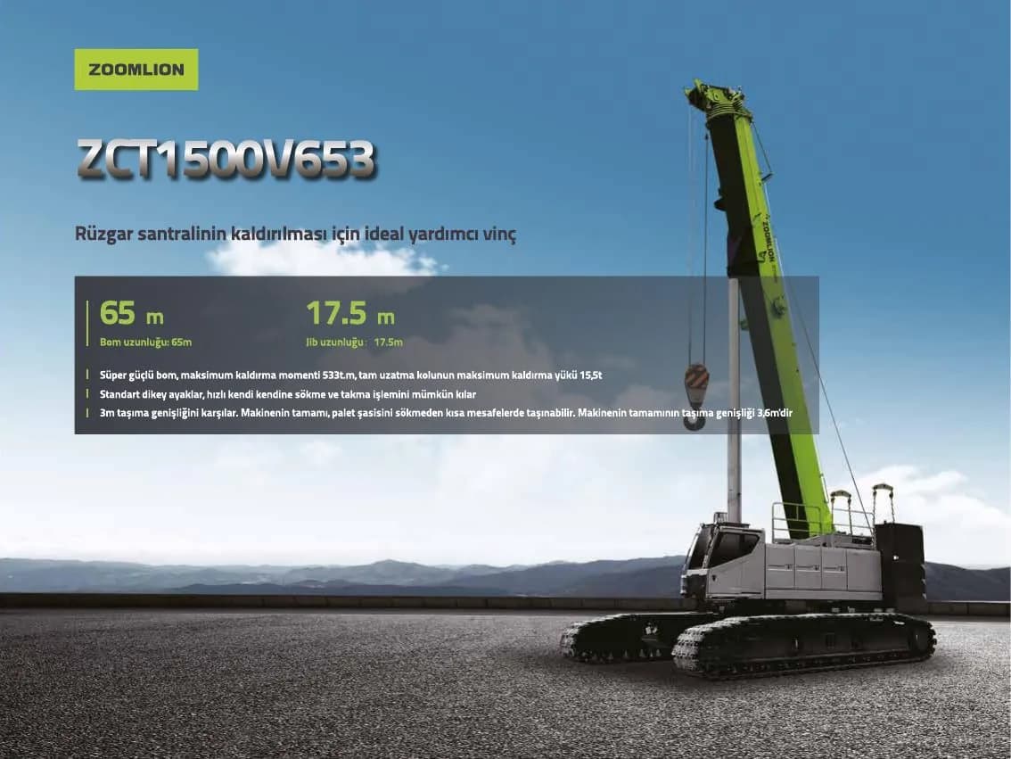 Zoomlion ZCT1500V653