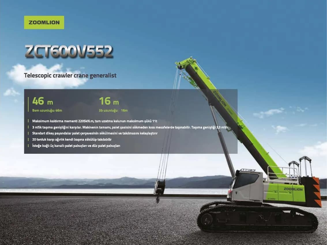 Zoomlion ZCT600V552