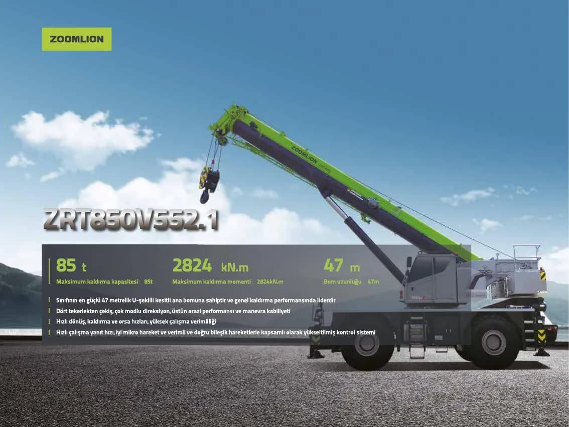 Zoomlion ZRT850V552.1